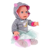 JOKO Interaktívna Bábika Yale Baby, pije, ciká, hovorí, červená sa + lekárska sada, ružová