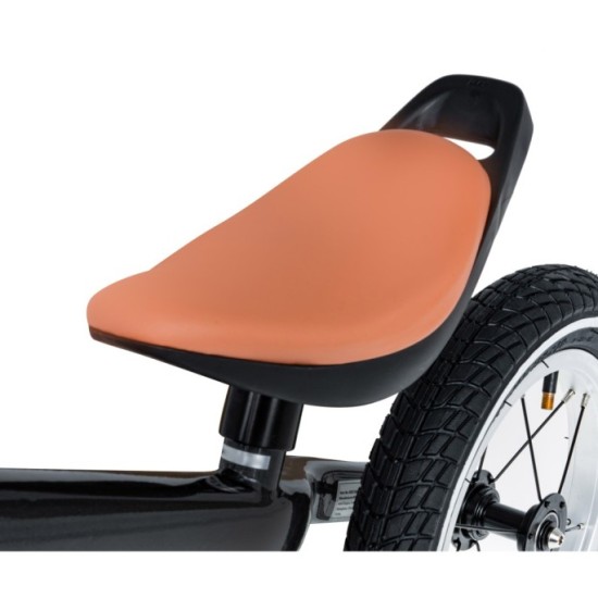 RASTAR Detské Kovové Odrážadlo BMW 12" s nafukovacími kolesami, nosnosť 45kg, tmavo sivé
