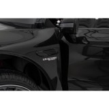JOKO Elektrické autíčko Mercedes Benz AMG SL63 4x4, penové kolesá, kožené sedadlo, FM rádio, čierne