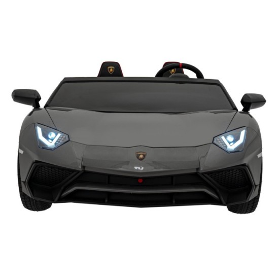 JOKO Elektrické Autíčko Lamborghini Aventador SV Strong 200W 24V, Bezkomutátorový motor, Nafukovacie kolesá, Dvojmiestne kožené 