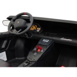 JOKO Elektrické Autíčko Lamborghini Aventador SV Strong 200W 24V, Bezkomutátorový motor, Nafukovacie kolesá, Dvojmiestne kožené