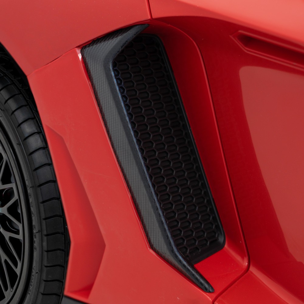 JOKO Elektrické Autíčko Lamborghini Aventador SV Strong 200W 24V, Bezkomutátorový motor, Nafukovacie kolesá, Dvojmiestne kožené