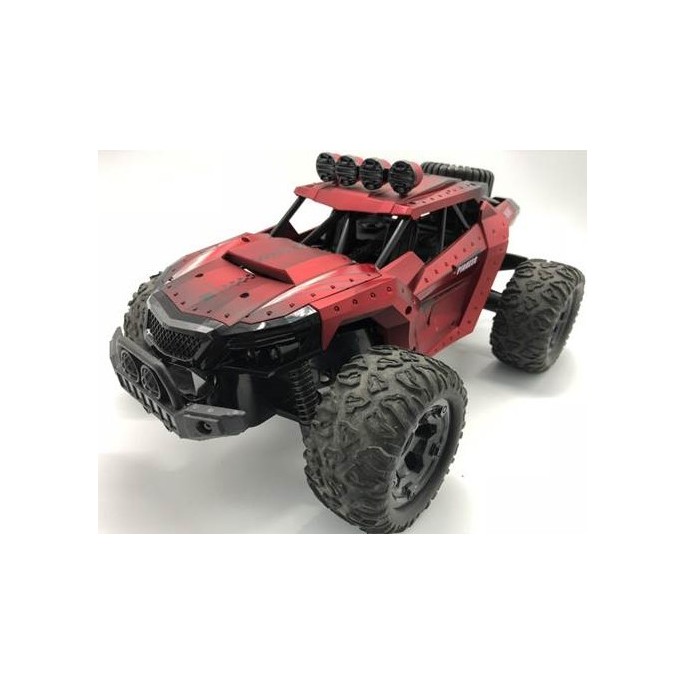 JOKO RC Kovové Auto Jeep MEGA Crawler PIONEER 1:12 s Kamerou, na diaľkové ovládanie, rýchlosť 28km/h, Dual Mode Control, červené