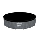 Bestway 561GD Bazén s Kovovu Konštrukciou Steel Pro MAX 457 cm x 107 cm + LED Osvetlenie + Filtračné čerpadlo, plachta, rebrík