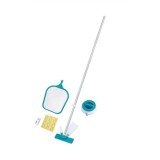 Bestway 58794 Sada na čistenie bazéna + Dávkovač Chemikálií s Teplomerom, sada 5v1