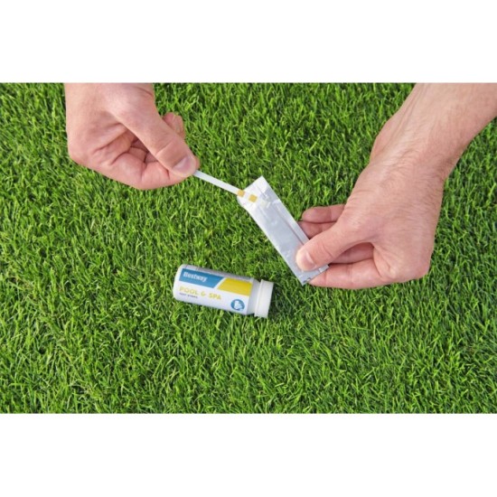 Bestway 58794 Sada na čistenie bazéna + Dávkovač Chemikálií s Teplomerom, sada 5v1