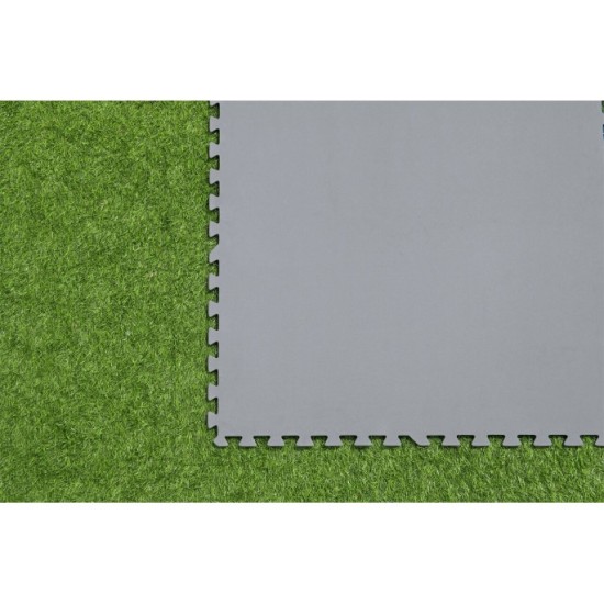 BESTWAY 58636 Penová Podlaha 78 x 78 cm pod bazén, pokrytá plocha 5,45 m², sivá