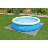 BESTWAY 58636 Penová Podlaha 78 x 78 cm pod bazén, pokrytá plocha 5,45 m², sivá