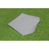BESTWAY 58636 Penová Podlaha 78 x 78 cm pod bazén, pokrytá plocha 5,45 m², sivá