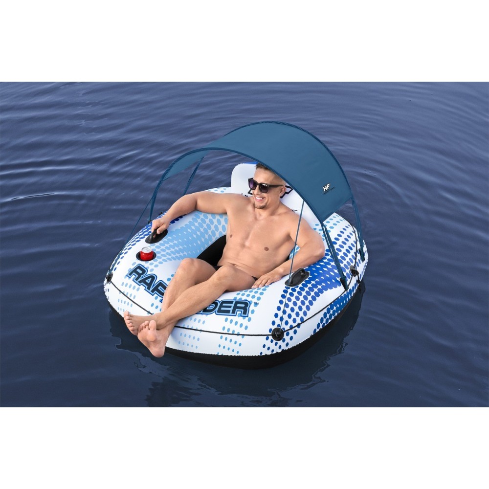 BESTWAY 43725 Nafukovacie koleso, lehátko HYDRO-Force so Slnečnou Clonou 137cm