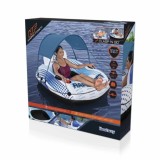 BESTWAY 43725 Nafukovacie koleso, lehátko HYDRO-Force so Slnečnou Clonou 137cm