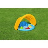 Bestway 52568 Detský Nafukovací bazén so strieškou s UV ochranou, operadlom a triedičom 1,15 m x 89 cm x 76 cm