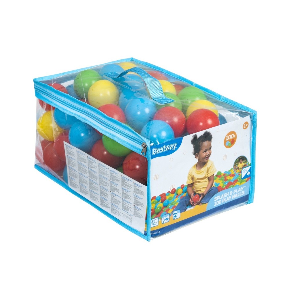 Bestway 52648 Sada Farebené Loptičky do bazéna 100ks 5.85 cm