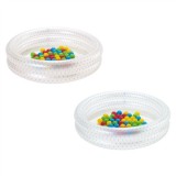 Bestway 51141 Detský Nafukovací Bazén priemer 91 cm + Loptičky 50ks, modrý