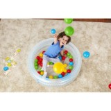 Bestway 51141 Detský Nafukovací Bazén priemer 91 cm + Loptičky 50ks, modrý