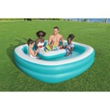 Bestway 54446 Nafukovací bazén s Plávajúcim stolíkom 218x218x48cm