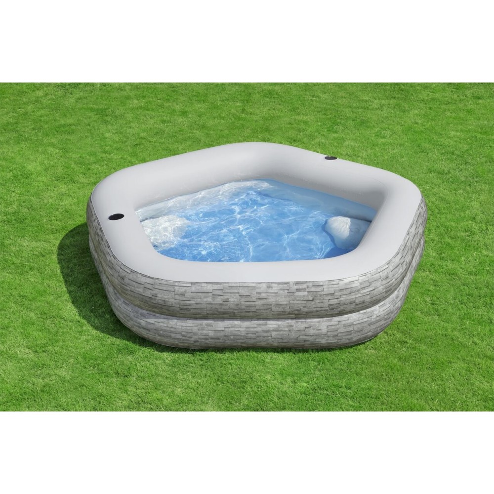 Bestway 54423 Nafukovací Bazén + 2 nafukovacie stoličky 213x206x53cm