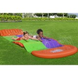 Bestway 52634 Vodná šmýkačka Dvojitá 488cm + vstavaný oblúk