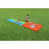 Bestway 52633 Vodná Šmýkačka Dvojitá 531cm s bazénom