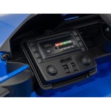 JOKO Elektrické autíčko BMW M4, penové kolesá, kožené sedadlo, modré