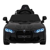 JOKO Elektrické autíčko BMW M4, penové kolesá, kožené sedadlo, čierne
