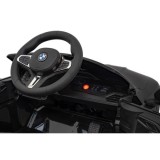 JOKO Elektrické autíčko BMW M4, penové kolesá, kožené sedadlo, čierne