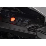 JOKO Elektrické autíčko BMW M4, penové kolesá, kožené sedadlo, čierne