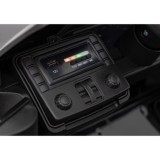 JOKO Elektrické autíčko BMW M4, penové kolesá, kožené sedadlo, čierne
