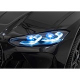 JOKO Elektrické autíčko BMW M4, penové kolesá, kožené sedadlo, čierne