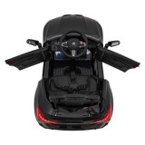 JOKO Elektrické autíčko BMW M4, penové kolesá, kožené sedadlo, čierne