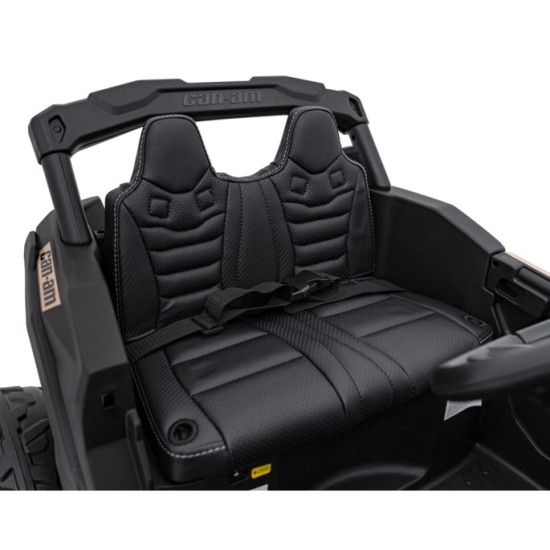 JOKO Elektrické autíčko BUGGY ATV CAN-AM Maverick, 4x200W 24V, Penové kolesá, kožené sedadlo, FM rádio, čierne