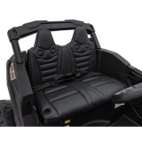JOKO Elektrické autíčko BUGGY ATV CAN-AM Maverick, 4x200W 24V, Penové kolesá, kožené sedadlo, FM rádio, čierne