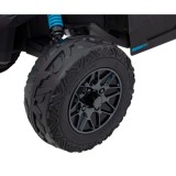 JOKO Elektrické autíčko BUGGY ATV CAN-AM Maverick, 4x200W 24V, Penové kolesá, kožené sedadlo, FM rádio, modré