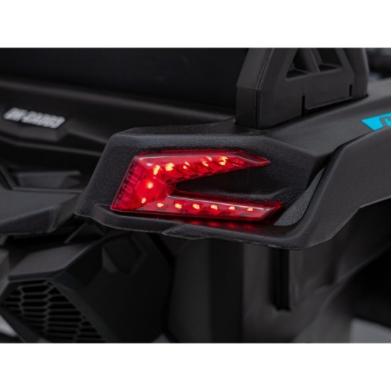 JOKO Elektrické autíčko BUGGY ATV CAN-AM Maverick, 4x200W 24V, Penové kolesá, kožené sedadlo, FM rádio, modré