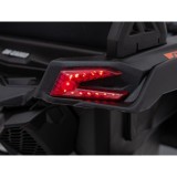 JOKO Elektrické autíčko BUGGY ATV CAN-AM Maverick, 4x200W 24V, Penové kolesá, kožené sedadlo, FM rádio, oranžové