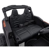 JOKO Elektrické autíčko BUGGY ATV CAN-AM Maverick, 4x200W 24V, Penové kolesá, kožené sedadlo, FM rádio, oranžové