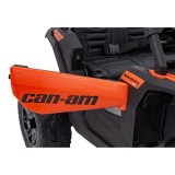 JOKO Elektrické autíčko BUGGY ATV CAN-AM Maverick, 4x200W 24V, Penové kolesá, kožené sedadlo, FM rádio, oranžové