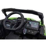 JOKO Elektrické autíčko BUGGY ATV CAN-AM Maverick, 4x200W 24V, Penové kolesá, kožené sedadlo, FM rádio, zelené