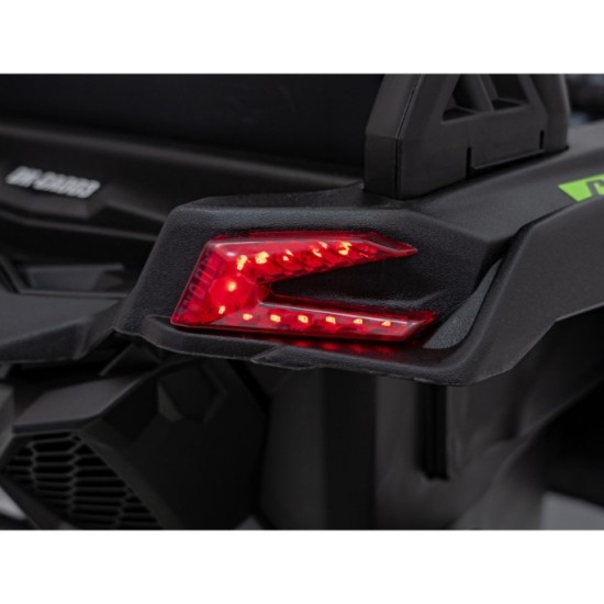 JOKO Elektrické autíčko BUGGY ATV CAN-AM Maverick, 4x200W 24V, Penové kolesá, kožené sedadlo, FM rádio, zelené