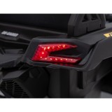 JOKO Elektrické autíčko BUGGY ATV CAN-AM Maverick, 4x200W 24V, Penové kolesá, kožené sedadlo, FM rádio, žlté