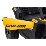 JOKO Elektrické autíčko BUGGY ATV CAN-AM Maverick, 4x200W 24V, Penové kolesá, kožené sedadlo, FM rádio, žlté