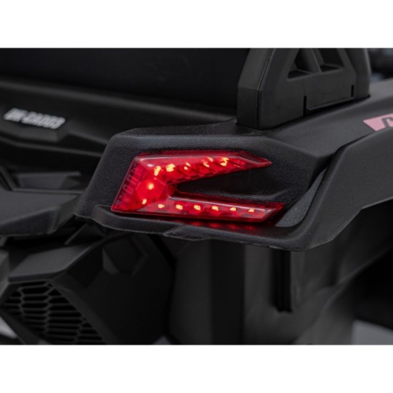 JOKO Elektrické autíčko BUGGY ATV CAN-AM Maverick, 4x200W 24V, Penové kolesá, kožené sedadlo, FM rádio, ružové