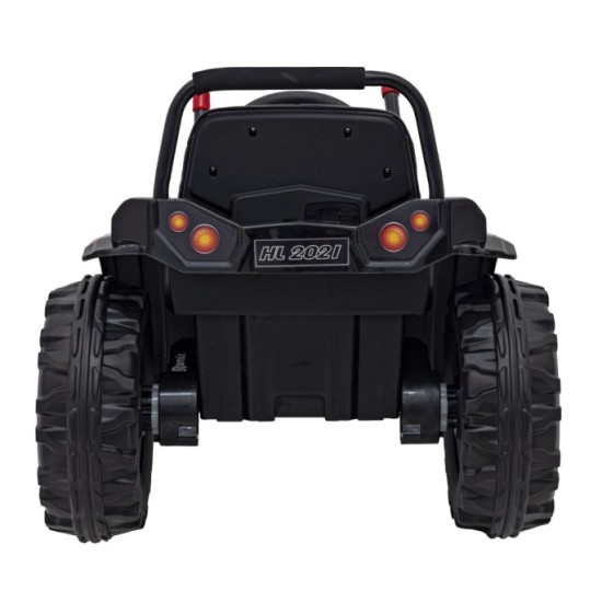 JOKO Elektrický Traktor Pushdozer s Predným Nakladačom, zelený