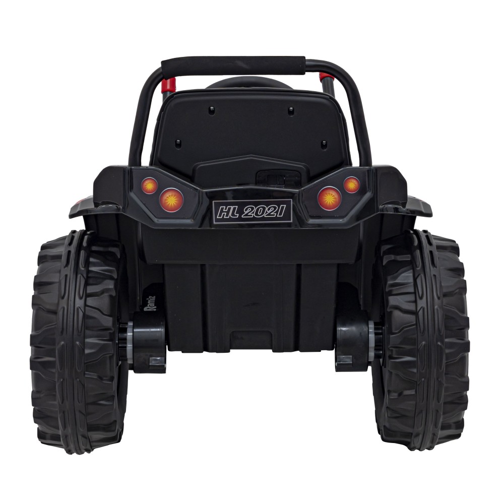 JOKO Elektrický Traktor Pushdozer s Predným Nakladačom, zelený