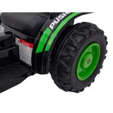 JOKO Elektrický Traktor Pushdozer s Predným Nakladačom, zelený