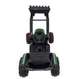 JOKO Elektrický Traktor Pushdozer s Predným Nakladačom, zelený