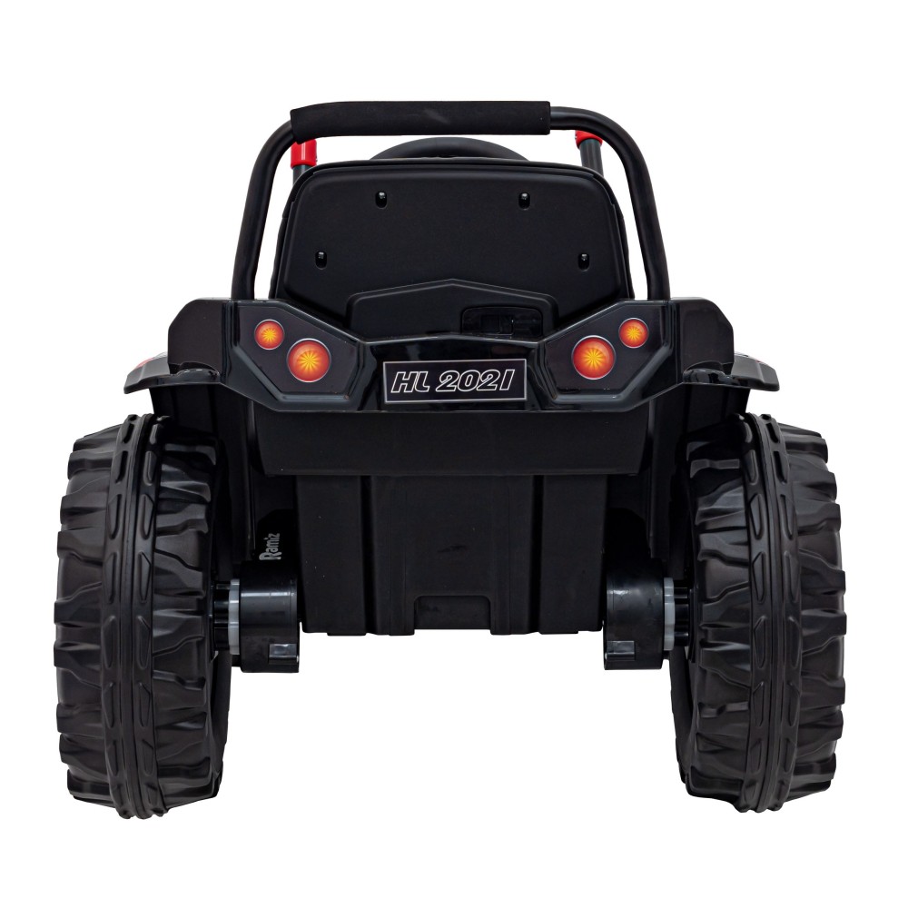 JOKO Elektrický Traktor Pushdozer s Predným Nakladačom, červený