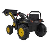 JOKO Elektrický Traktor Pushdozer s Predným Nakladačom, žltý