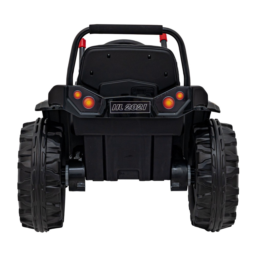 JOKO Elektrický Traktor Pushdozer s Predným Nakladačom, žltý