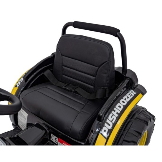 JOKO Elektrický Traktor Pushdozer s Predným Nakladačom, žltý